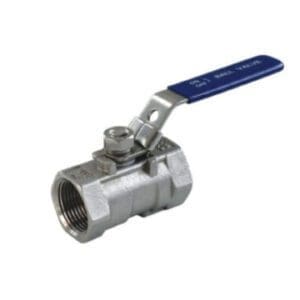 Reduced Port 1PC Ball Valve 316 Stainless Steel 1000 PSI