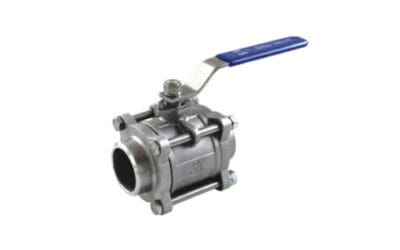 Full Port 3PC Ball Valve 316 Stainless Steel 1000 PSI