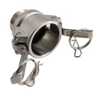 1 1/2'' Stainless Steel Female Camlock x Male NPT Type B Cam & Groove Fitting