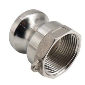 1 1/2'' Stainless Steel Male Camlock x Female NPT Type A Cam & Groove Fitting