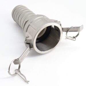 1 1/2'' Stainless Steel Female Camlock to Hose Shank Type C Cam & Groove Fitting