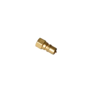 Quick Disconnect Coupler Brass 1/4" FNPT x 1/4" MQD with SS poppet and Viton Seal Female NPT x Male Quick Disconnect Air Pressure Coupling Female x Male