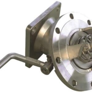 3" 45 Degree Foot Valve With Spindle 316 Stainless Steel