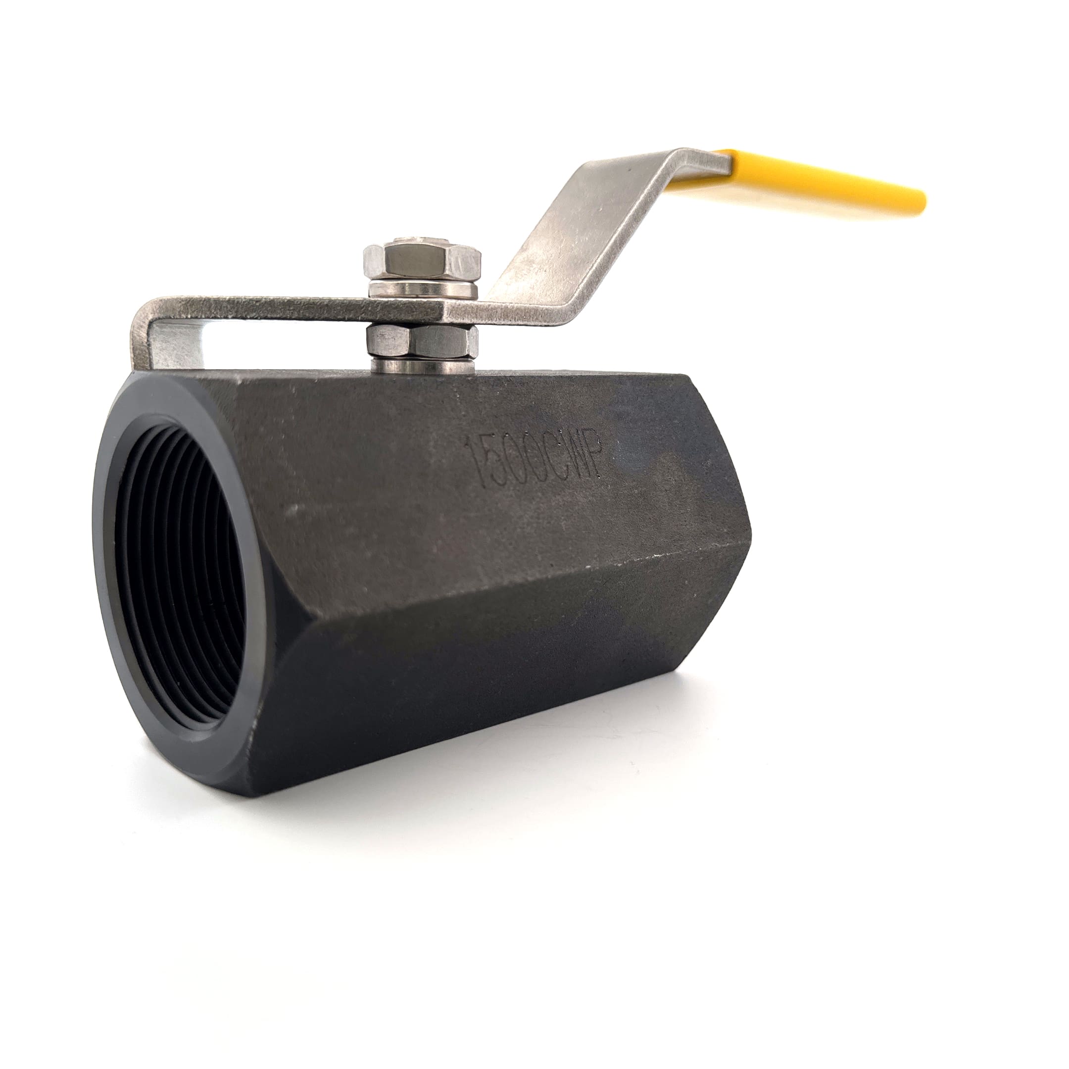 1” Carbon Steel Ball Valve 2000 PSI 1 PC Reduced Port Ball Valve with Stainless Steel 304 Stem/Handle