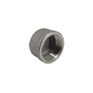 1 1/2" Stainless Steel 316 #150 Round Cap
