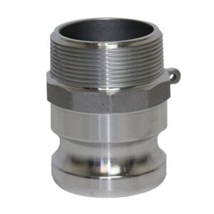 Aluminum Male Camlock x Male NPT Threaded Type F