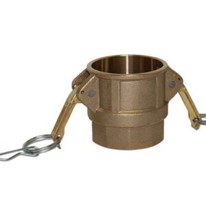 Brass Female Camlock x Female NPT Threaded Type D