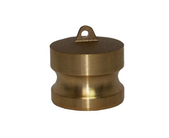 3″ Brass Dust Plug Type DP Cam & Groove Fitting Camlock Adapter Fitting