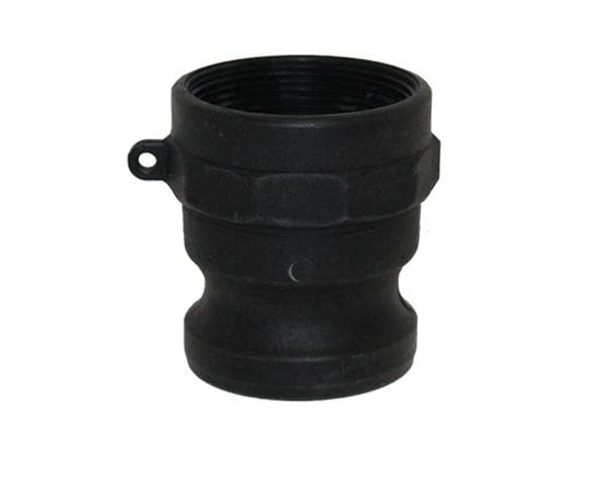 1″ Plastic Polypropylene Male Camlock x Female NPT Threaded Type A Cam & Groove Fitting Camlock Adapter Fitting