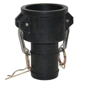 Polypropylene Female Camlock to Hose Shank Type C