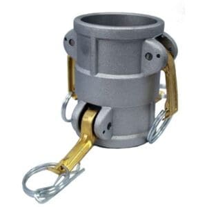 3" Female Camlock x 2" Female Camlock Reducing Aluminum Type DD Camlock Camlock Adapter Fitting