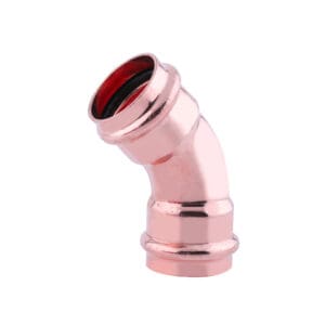 1 1/2'' x  1 1/2'' Copper Press 45° Elbow Press x Press