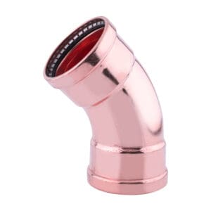 2 1/2'' x  2 1/2'' Copper Press XL 45° Elbow Press x Press