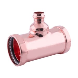 2 1/2'' x  2 1/2'' x  1 1/4'' Copper Press XL Tee Press x Press x Press