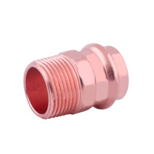 1 1/2'' Copper Press Male Adapter Press x MNPT