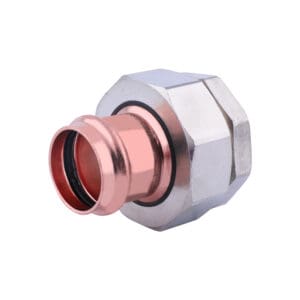 1 1/2'' x  1 1/2'' Copper Press Dielectric Female Union Press x FNPT
