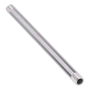 304 Stainless Steel Schedule 80 Pipe Nipple Threaded Both Ends TBE SMLS